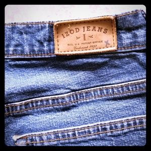 Izod Womens Stretch Blue Jeans Sz 11